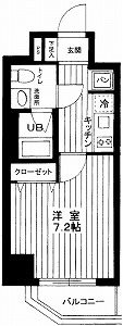 ヴェルト浅草の間取り