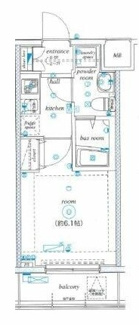 【間取り】 | エル・グランジュテ武蔵小杉 | 間取りです。