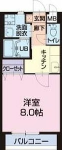 エクセルふじ　　刈谷市近郊の賃貸はクラスホームの間取り
