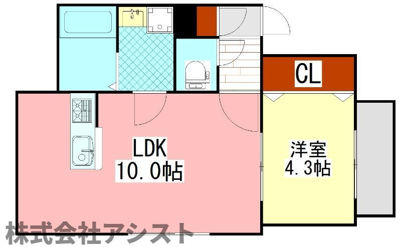 リテラ飯塚駅前の間取り