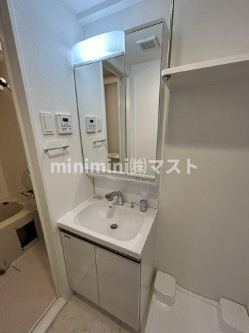 IW RESIDENCE大阪CREST TAPPの洗面所