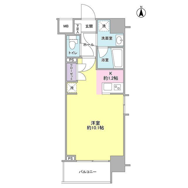 モンレーヴ錦糸町の間取り