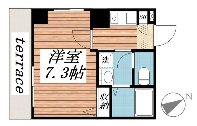 フレシールヴィラの間取り