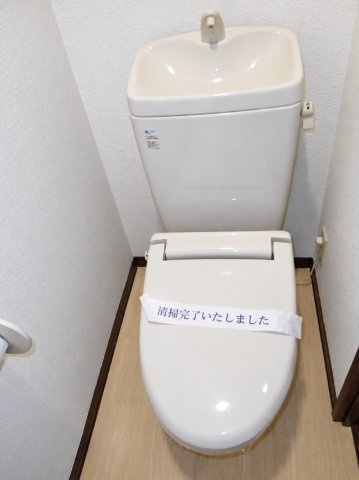 千葉市中央区新千葉２丁目の賃貸マンションのトイレ