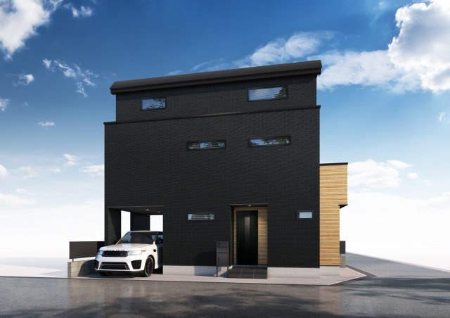 【外観パース】 | マイタウン豊中市熊野町プレミアム◇◆限定1区画での販売！◇◆ | 【パース画像】
周囲と調和するシンプルなデザインの外壁がオシャレです♪
※実際とは異なる場合があります