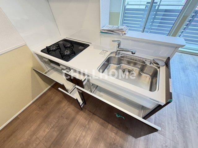 シャルージュのキッチン|当社、チルホームのHPもご覧ください(^^)/物件情報多数♪