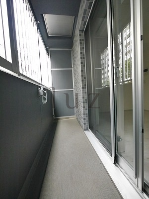 シーネクス東神奈川のバルコニー