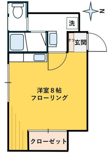 前田ビルの間取り