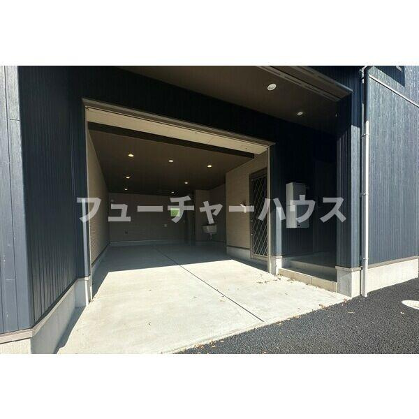 千波スクエアの駐車場