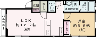 【間取り】 | Comfort　Residence | 間取りです。