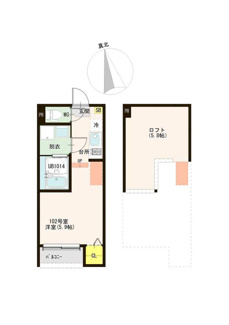 【間取り】 | ハーモニーテラス深草佐野屋敷町