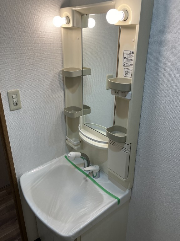 アジュール飾磨の独立洗面台