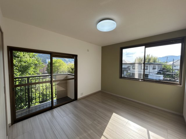 山口市黒川　戸建ての洋室|2F　洋室です。