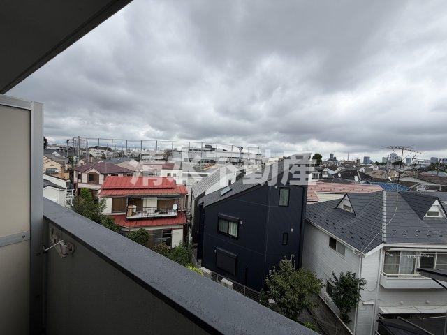 メゾンエクレーレ江古田の展望|画像は4階別部屋の参考写真となります。