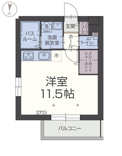 バルタザールの間取り