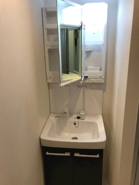 ロータス島津山の洗面所