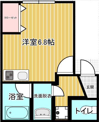 Premium S Kamataの間取り