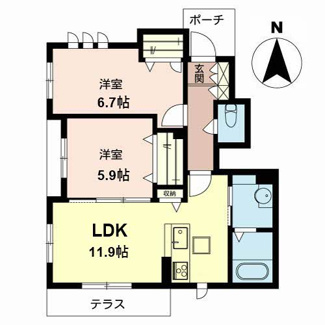 【間取り】 | シャーメゾンコンフォール