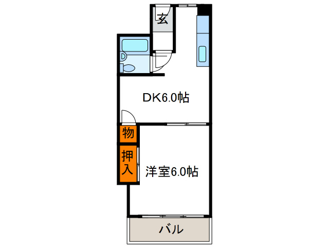 グリーンパークハイツの間取り
