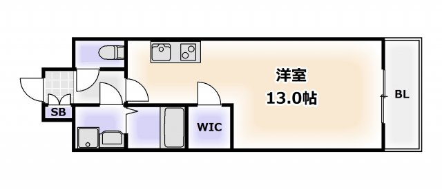 【間取り】 | PHOENIX難波EAST