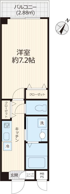 Ｂｏｎｈｅｕｒ南篠崎の間取り
