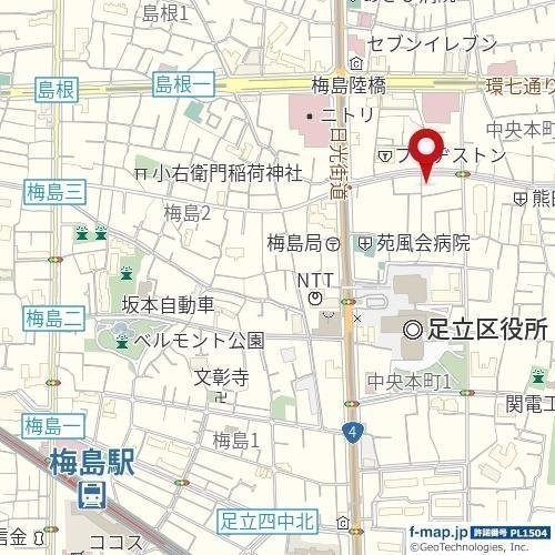 【地図】 | （仮称）リブ中央本町1丁目ＡＰ