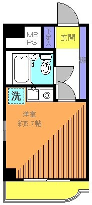 ライオンズマンション豪徳寺第３の間取り