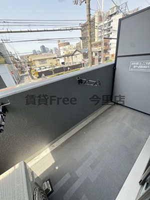【バルコニー】 | エグゼ大阪城イースト　仲介手数料無料