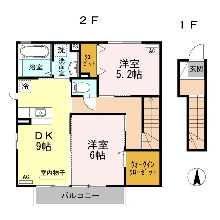 【間取り】 | リブフラット
