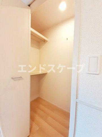 レジデンス　フジ　Ｂの収納|高崎、前橋のお部屋探しはエンドスケープまで！お客様の理想お聞かせ下さい♪