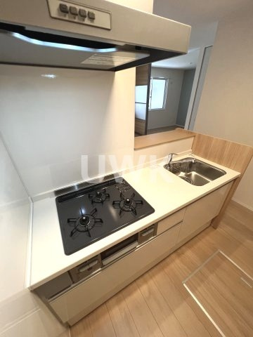 京都市伏見区松屋町のアパートのキッチン