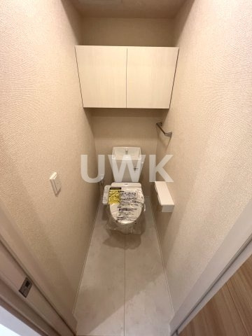 京都市伏見区松屋町のアパートのトイレ