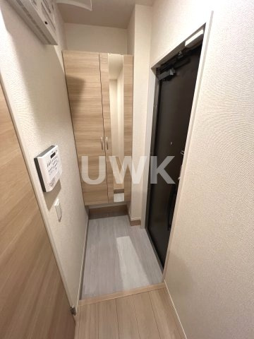 京都市伏見区松屋町のアパートの玄関