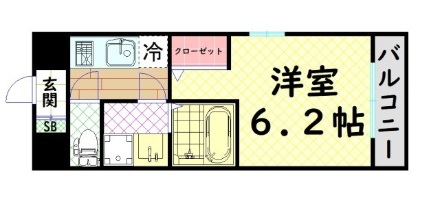 【間取り】 | エスリード中之島ザコア