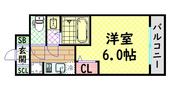 【間取り】 | エステムコート中之島GATEⅡ