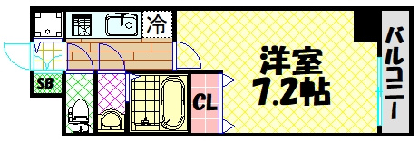 【間取り】 | サムティ阿波座Lusso