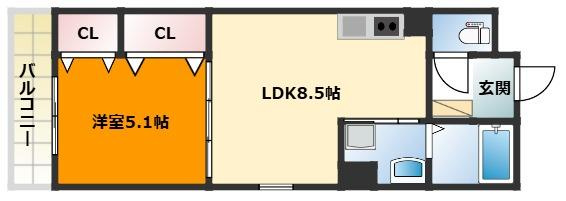 【間取り】 | セレニティコワカエBトウ
