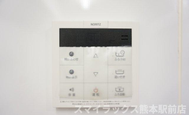 熊本市中央区帯山２丁目のアパートの設備