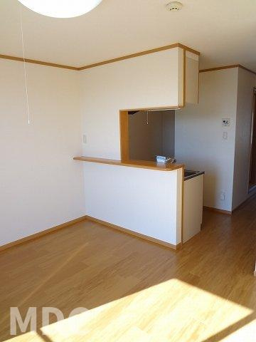 板野郡藍住町矢上字原のアパートの内装