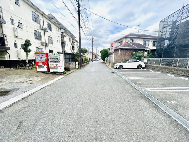 佐倉市鏑木町１丁目４期の前面道路含む現地写真|9/17撮影