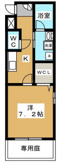 サクシード上鳥羽の間取り