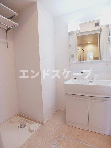 クレストコートの洗面所|高崎、前橋のお部屋探しはエンドスケープまで！お客様の理想お聞かせ下さい♪