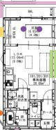 GRADUS市川の間取り