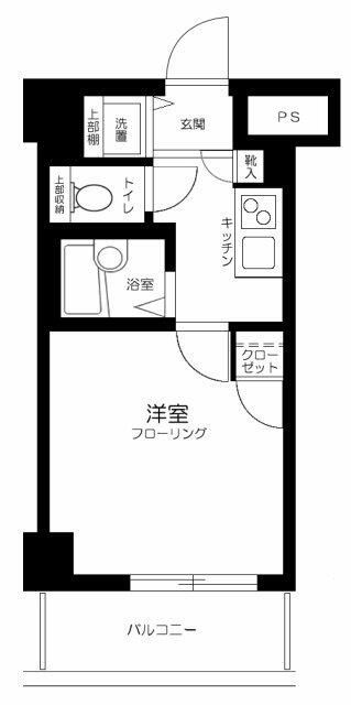 スカイコート代々木の間取り