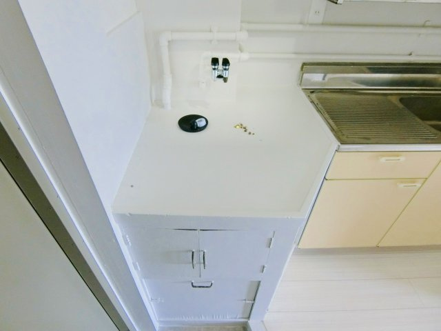 ビレッジハウス安倍2号棟のキッチン
