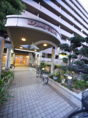 エクレール夕陽ヶ丘のエントランス|エクレール夕陽ヶ丘　エントランス