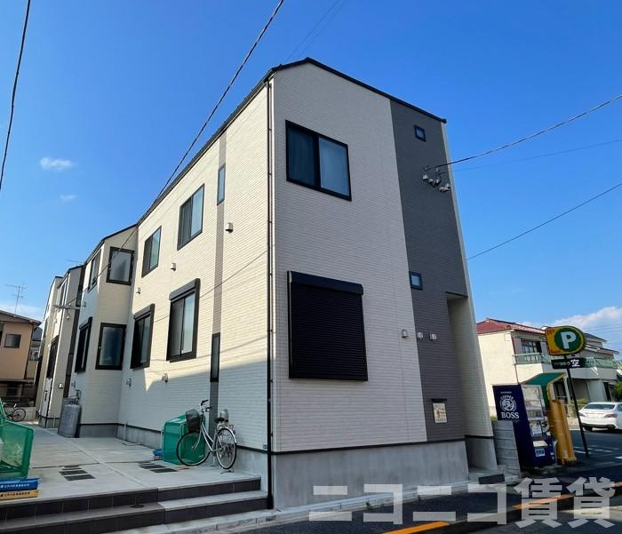 江戸川区北小岩５丁目のアパートの外観