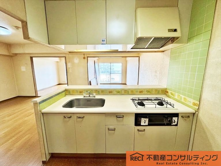 西宮東パークマンションのキッチン|用海小学校まで徒歩4分！