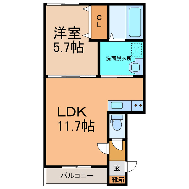 KN白樺16.20の間取り