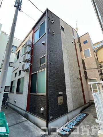 文京区水道２丁目のアパートの外観